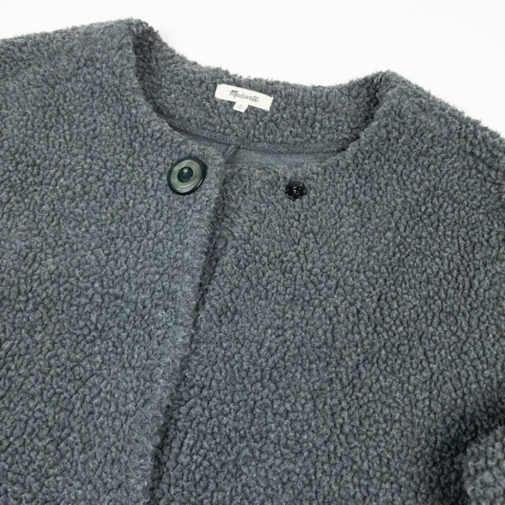 Madewell Gray Textured Coat - Picture 6 of 16
